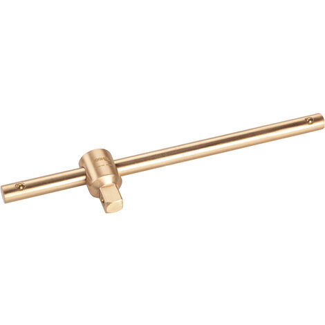 Dogher 15543-025 MANGO CORREDIZO EN T 1/2 250MM AL-BR