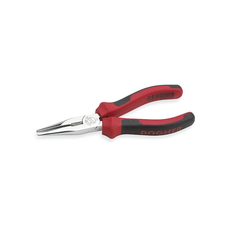 Image of Dogher - Zange, halbrunder Mund, mit Schnitt, CrV (160 mm) 208-160
