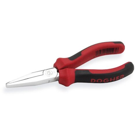 Dogher 210-160 ALICATE PUNTA ALARGADA PLANA CrV 160MM