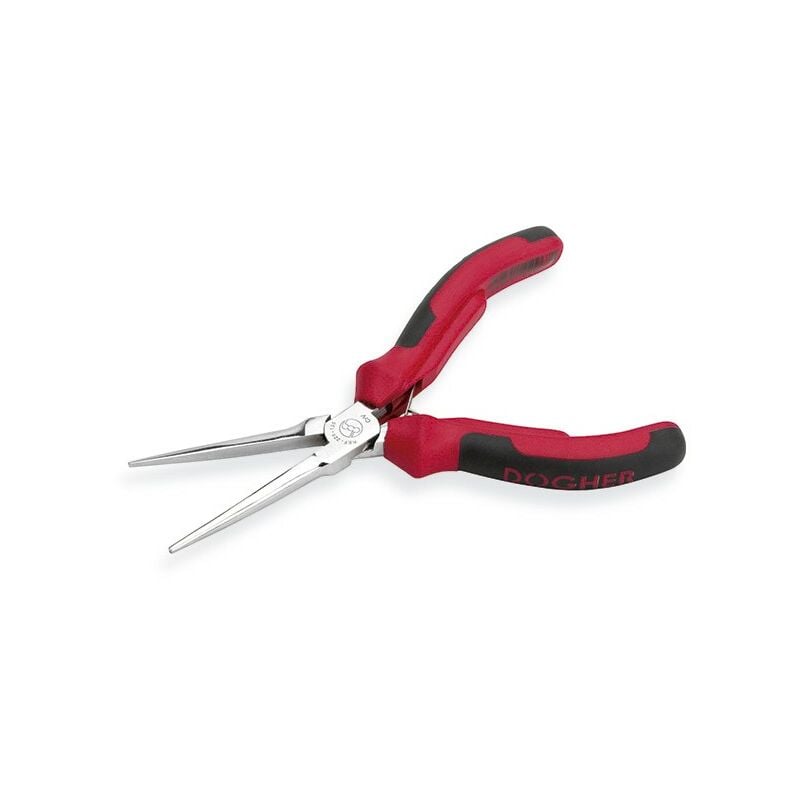 Mini pince, pointes semi-circulaires, avec coupe, CrV (125 mm) DOGHER 229-125