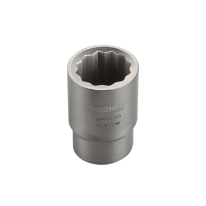 

Llave de Vaso Vaso Bihexagonal 1/2 Titanio 28