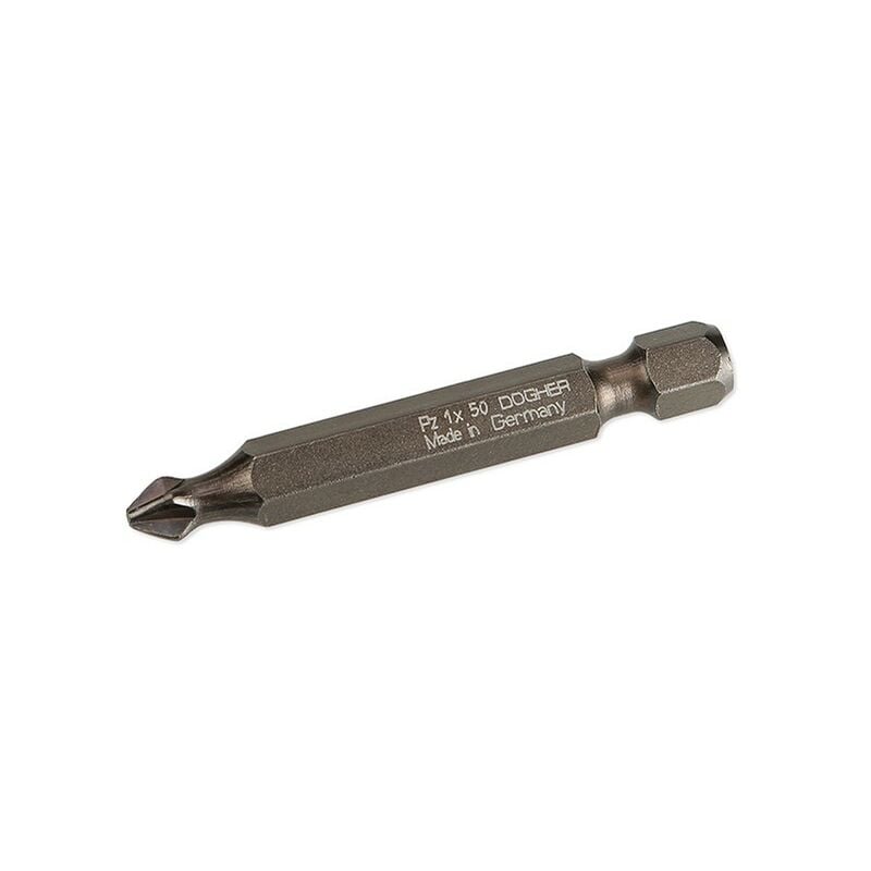 Dogher - Boîte de 10 embouts de tournevis S2, 50 mm, PZ3 411-PZ3-10
