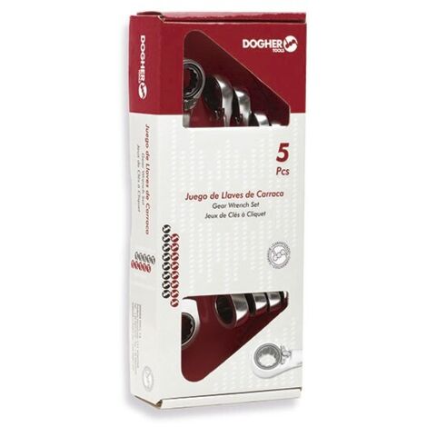Dogher 455-035 CAJA 5 LLAVES CARRACA REV ACODADA 15º
