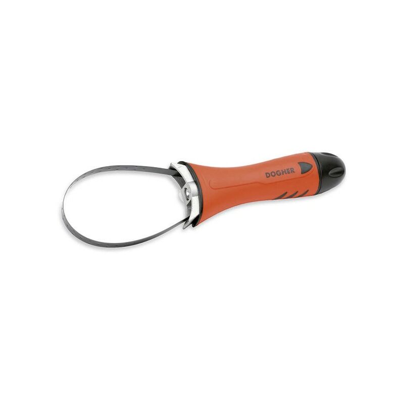 Dogher - Clé à filtre avec sangle métallique 110-165mm 481-110-165