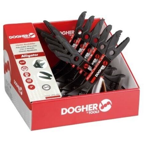 Dogher 4931-200J EXP. MOSTR.10 LLAVES AJUST.ALLIGATOR 200