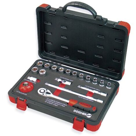Dogher 531-002 MALETIN VASOS HEX 1/2 19 PZAS