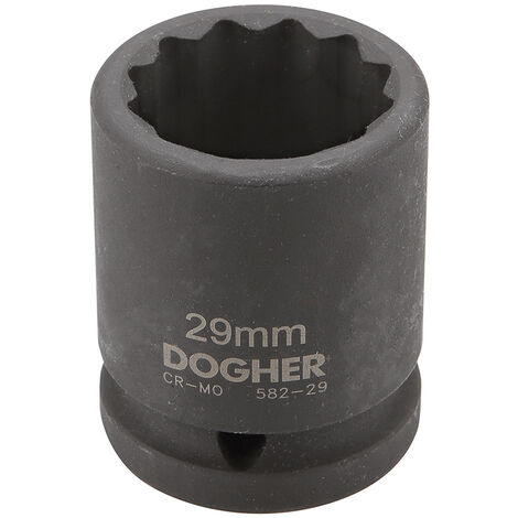 Dogher 582-50 VASO IMPACTO CrMo BIHEXAGONAL 3/4-50MM