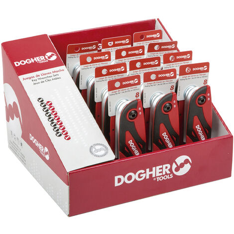 Dogher 603-018J EXPOSITOR MOSTRADOR LLAVES ALLEN 603-018