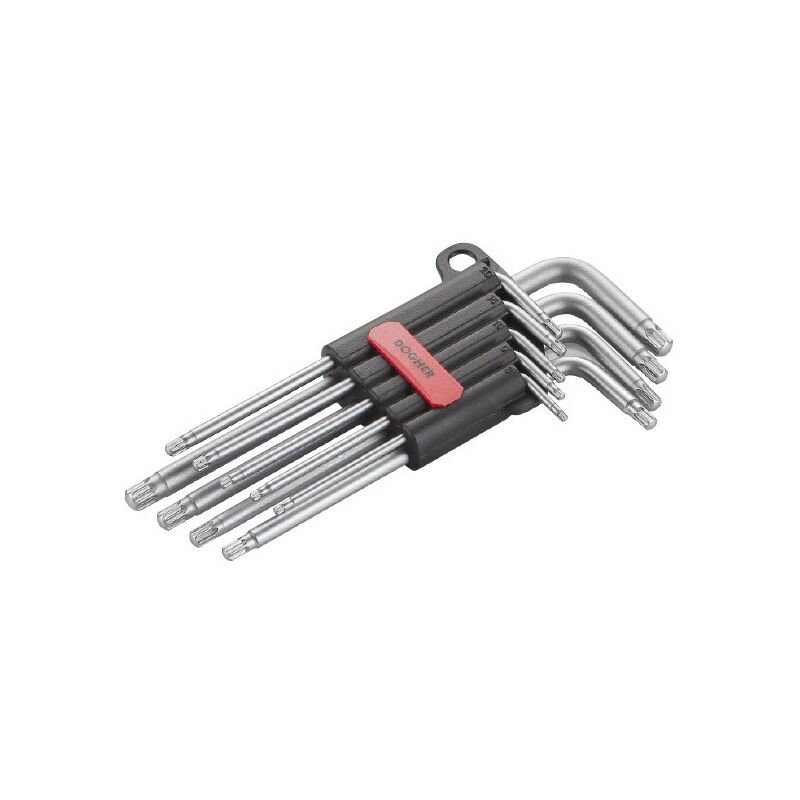 

Juego L/Macho Torx 9Pzas T8-T40 Profix