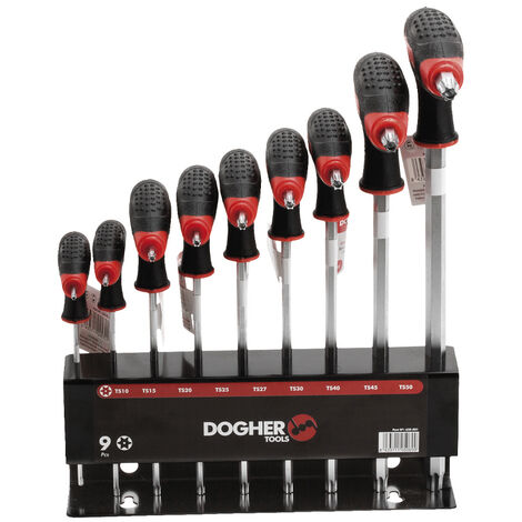 Dogher 620-001 EXPOSITOR 9 LLAVES T TORX SEGURIDAD