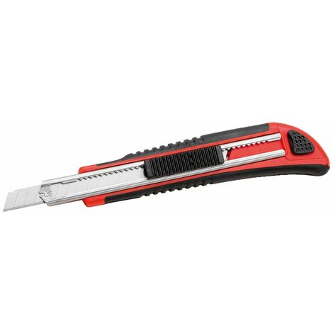 Cutter metálico profesional con 5 cuchillas de recambio (Electro DH 46.406)  (Blíster)