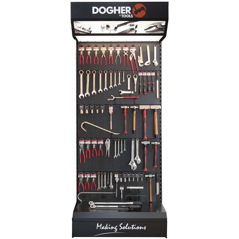 

Dogher EXP58 EXPOSITOR ANTI-CHISPA, INOX Y TITANIO - dogher