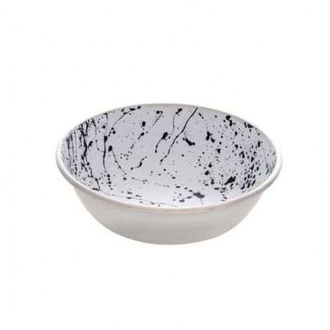 Dogit Comedero Aceroinox, B & W Splash, 350 ml