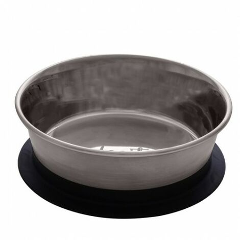 Dogit Comedero Edelstahl mit Ventosa, 900 ml