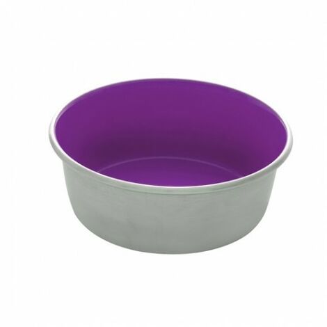 Dogit Comedero Steuinox Antisliz, Purple, 560 ml