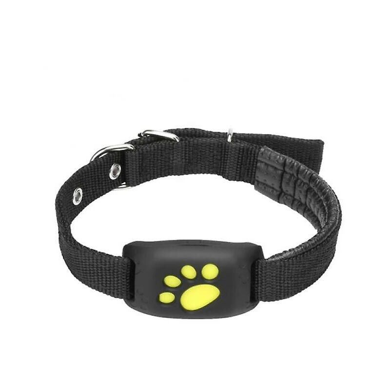 Mumu - Dogs Cats Gps Tracking Pet Gps Tracker Collar Anti-lost Real-time Tracking Device Pet Collar Locator with Micro -black