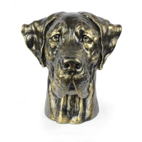 Dogue Allemand III - buste de chien, grande tête de chien pour le jardin, décoration unique du salon de la marque Art-Dog