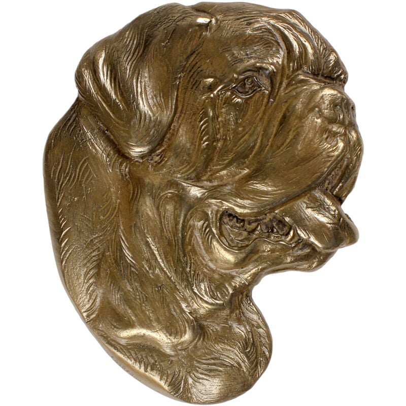 Dogue de Bordeaux, Dogue de Bordeaux, Dogue Français - plaque commémorative avec chien, remerciement personnalisé, récompense, diplôme avec dédicace