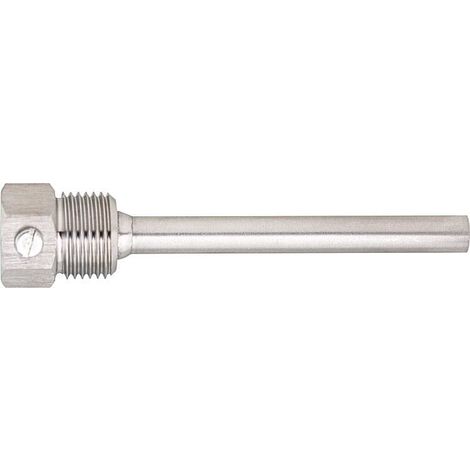 Doigt de gant 1/2  inox diamètre interne 6,3  Lg de tube 150 mm