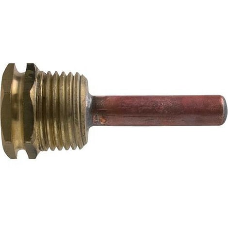 Doigt de gant 1/2 laiton DN7x8mm, L de tube 50mm cuivre