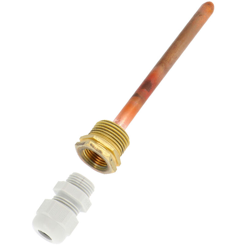 Doigt de Gant 1/2' (15/21) mâle avec presse étoupe pour la Sonde solaire du régulateur Thermador