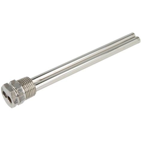 Doigt de gant double 1/2'' pour 2 tubes de sonde séparés 150 mm