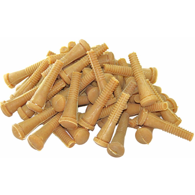 Doigts de Rechange en Caoutchouc pour Plumeuses Kukoo 50cm et 60cm - Lot de 60, 9,5 cm de Long, Diamètre 1,5-3 cm - Idéal pour Poulet, Canard, Oie,