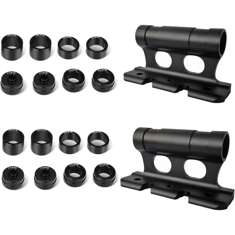 Dolaso - 2 Pièces Support De Fourche Vélo Alliage D'aluminium, Support De Fourche De Vélo, Support De Fourche De Vélo en Portabilité, pour