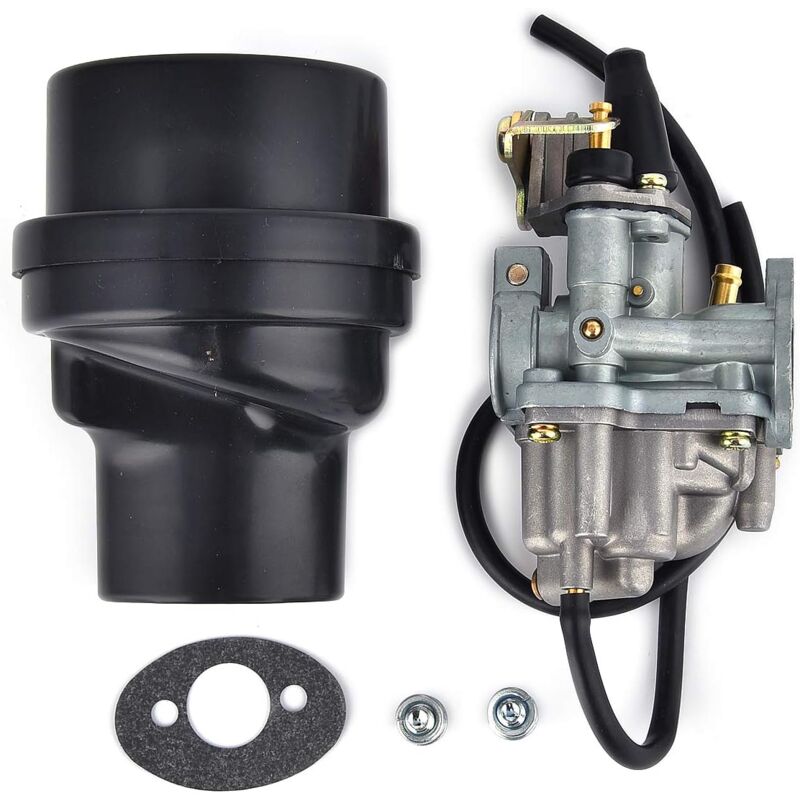 Dolaso - Carburateur Boîte à Filtre à air pour LT50 1984-1987 QuadRunner LT-A50 1983-1984 2002-2005 TrailBuddy JR50 1984-2006 atv Carb