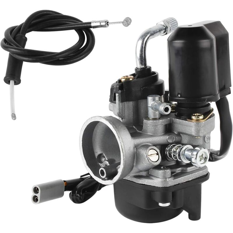 Dolaso - Carburateur, Carburateur de Remplacement Avec Passage de 17.5mm pour la Plupart des Scooters 50ccm de Piaggio/Gilera/Aprilia
