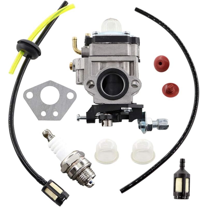 Dolaso - Kit de carburateur pour Florabest fbs 43 A1, fbk 4 B2 4 en 1 / Parkside pbk 4 A1, pbs 2 A1 Débroussailleuse