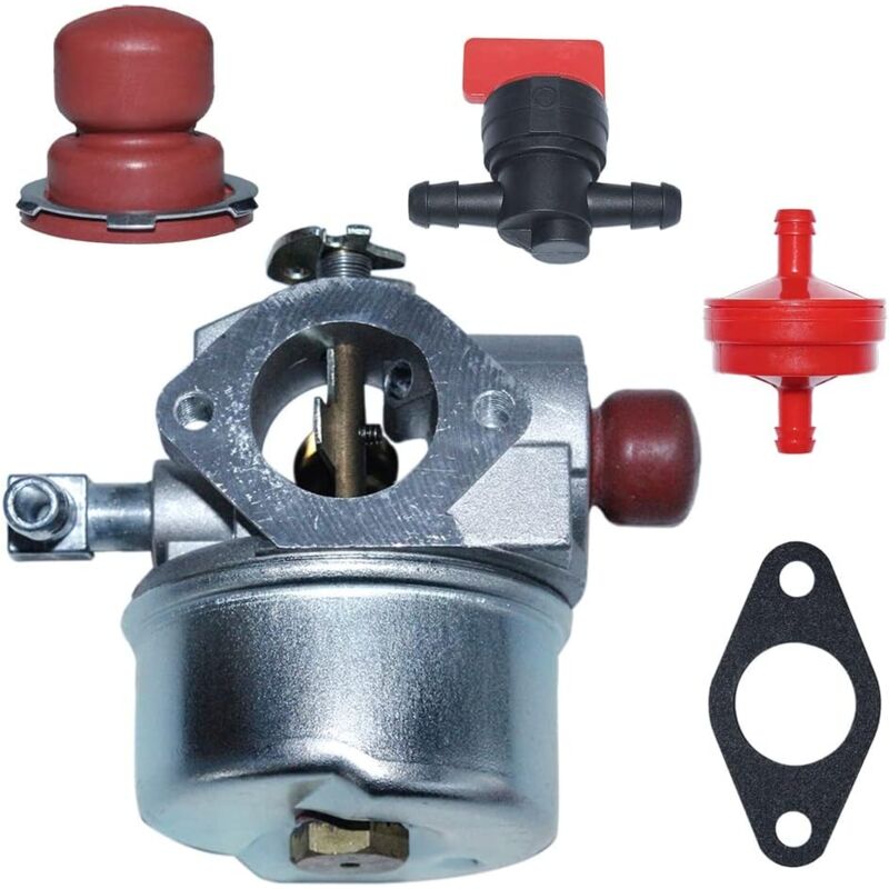 DOLASO Kit de carburateur, pour Moteurs Tecumseh : Lev100, Lev115, Lev120, & Lv195Ea, 640026, 640026A, 640069, 640076, 640076A, 640119, 640156,