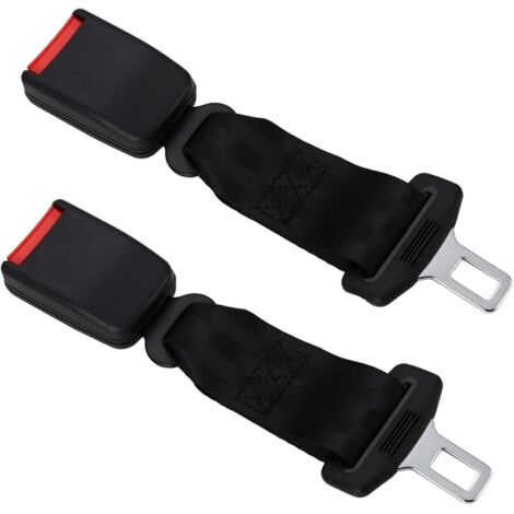 Dolaso – Lot de 2 ceintures de sécurité universelles 23cm – Conception à deux points – Compatible boucles 20-22mm – Acier et polyester renforcés