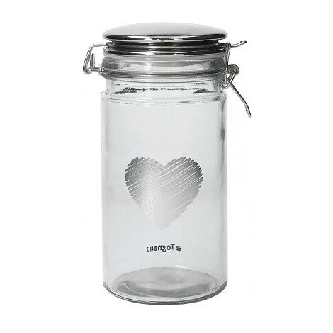 Dolce Casa Pot en Verre Silver Jam 13x10x21