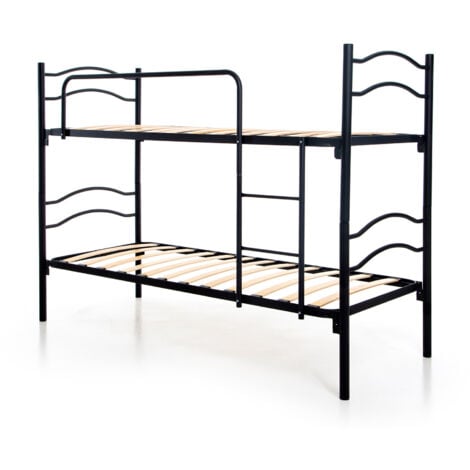 DOLCISOGNI Rosso, 2 Letti Singoli 80x190 cm, Altezza totale 150 cm - 100% Made in Italy