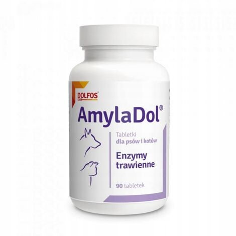 Dolfos AmylaDol enzimas digestivas 90 comprimidos PERRO/GATO