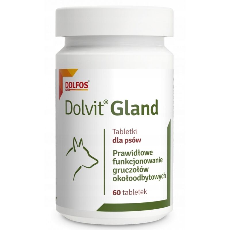 DOLFOS Dolvit Gland 60 comprimés Glandes périanales DOLFOS Dolvit Gland 60 comprimés Glandes périanales