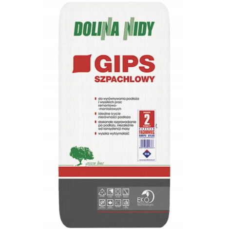Dolina Nidy Gipsspachtel 15 kg hellgrau