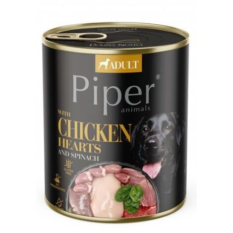 Dolina Noteci Piper Cuori di pollo e spinaci 800g