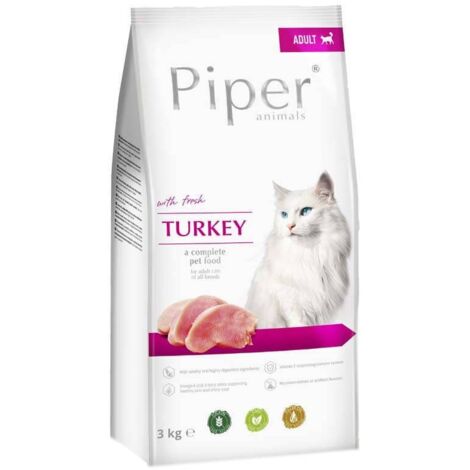 DOLINA NOTECI PIPER - Tacchino 3kg - Alimento per gatti