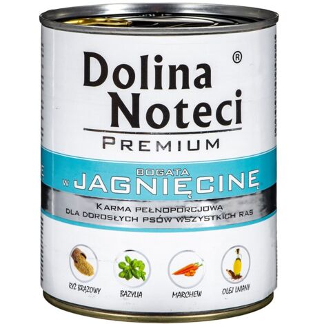 DOLINA NOTECI Premium agneau - nourriture humide pour chiens - 800 g