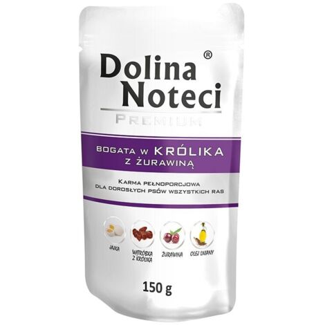 Dolina Noteci Premium Reich an Kaninchen mit Cranberries 20x150g