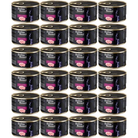 DOLINA NOTECI Premium Ricco di Tacchino - cibo umido per gatti - 24x185g