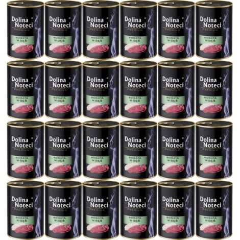 DOLINA NOTECI Premium Rico en Ganso - comida h煤meda para gatos - 24x400g