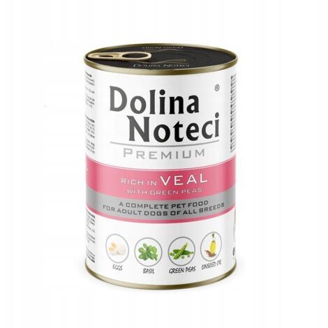 Dolina Noteci Premium vitello con piselli 400g