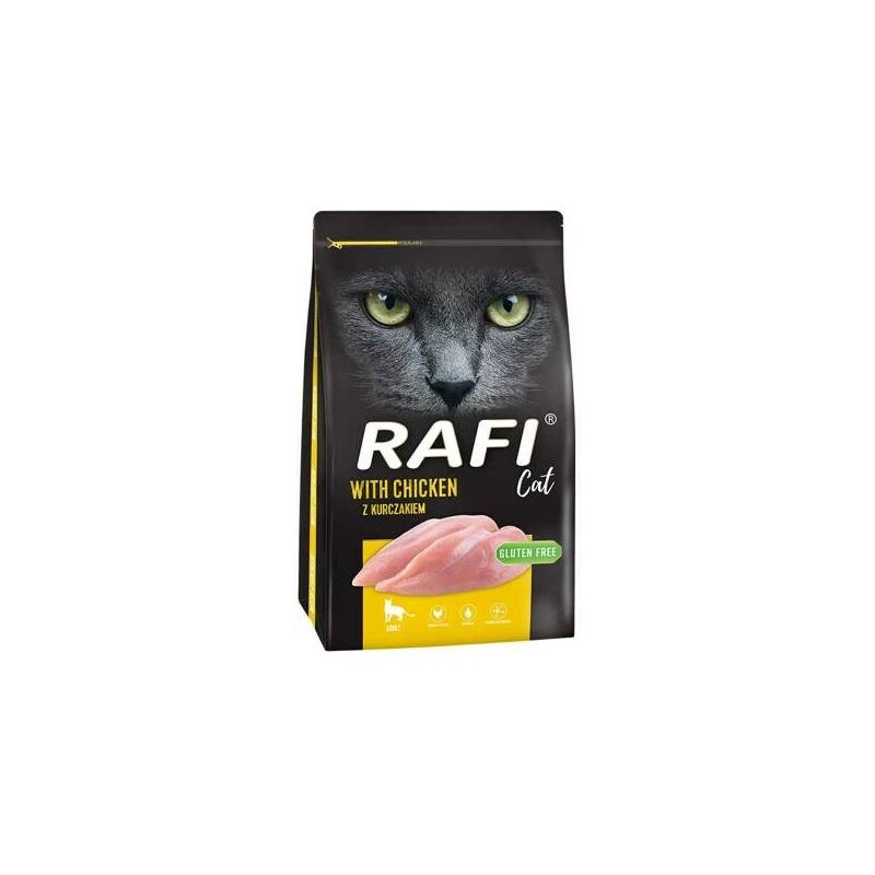 Dolina noteci Rafi Chat au Poulet - Croquettes pour Chats - 7 kg