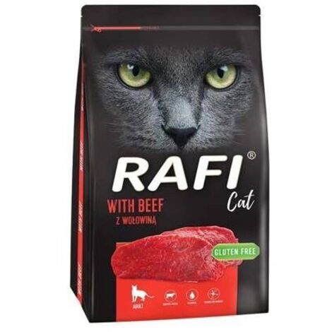 Dolina Noteci Rafi Katze mit Rindfleisch Trockenfutter 7Kg