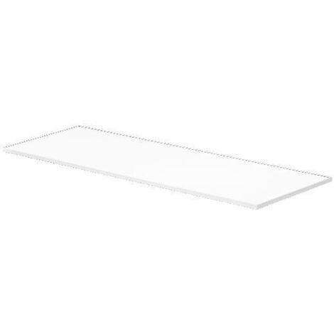 Dolle Glasboden Square 80 x 20 cm, 8 mm, weiß Regalböden