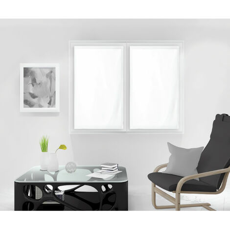 Dolly Brise bise, Blanc, par Soleil d'ocre - 45 x 160 cm