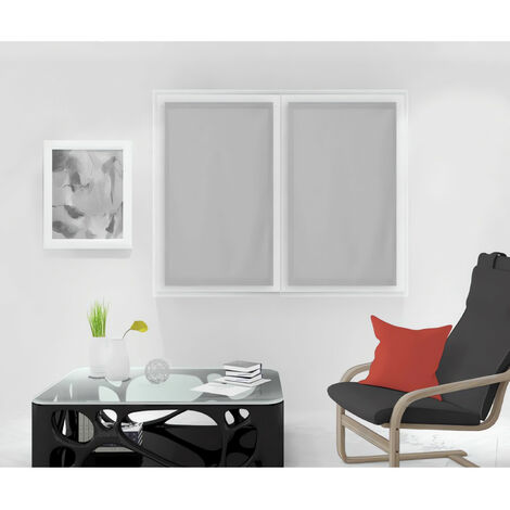 Dolly Brise bise, Gris, par Soleil d'ocre - 45 x 120 cm